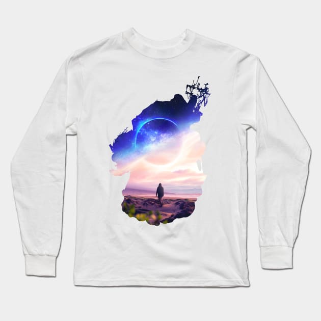 Halo Long Sleeve T-Shirt by Feilvan